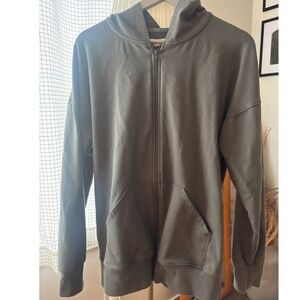 Rowe Apparel Full-Zip Hoodie – Size Small